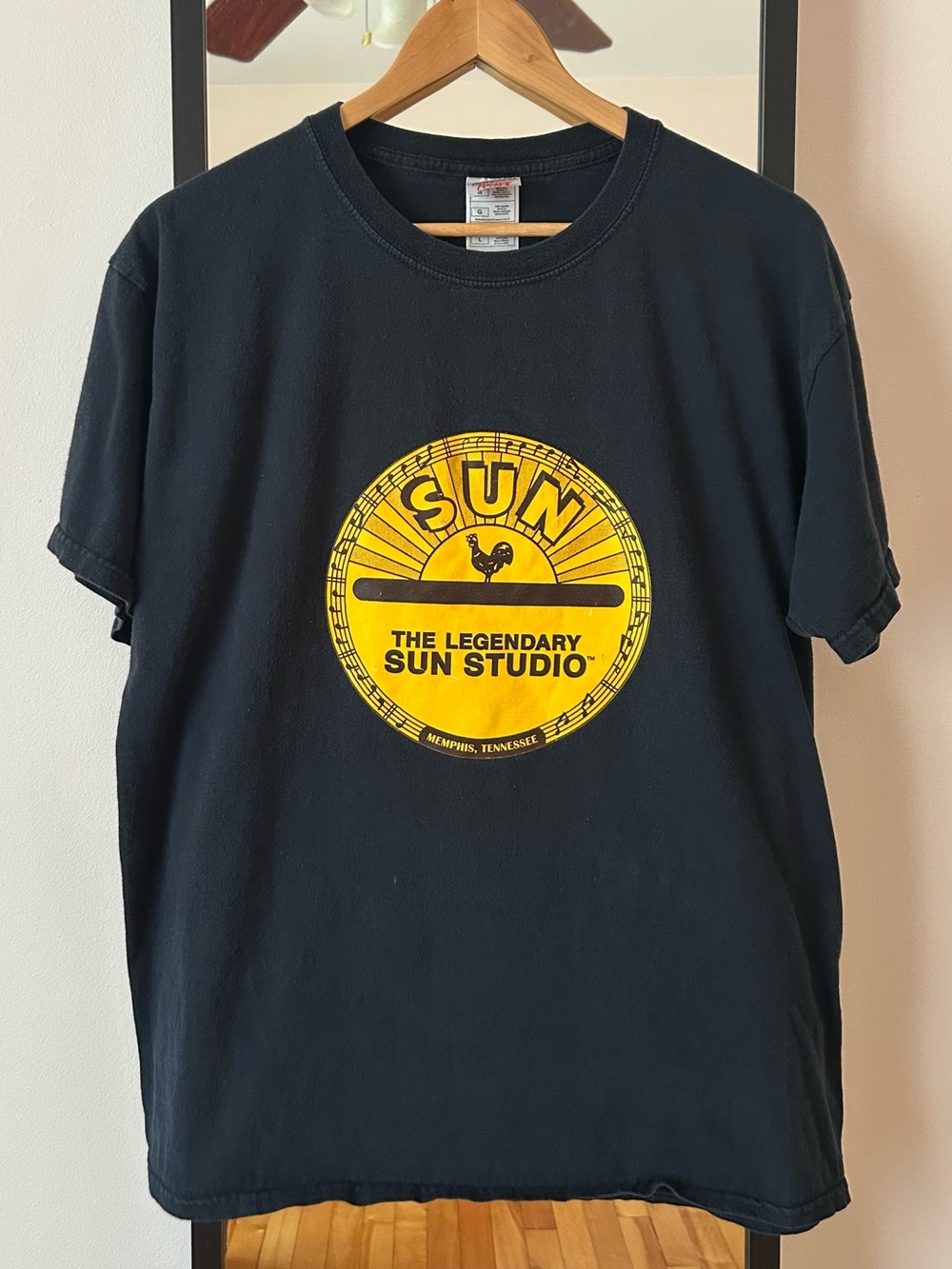 Sun Studio Memphis 🇺🇸 band tour concert tee shirt Fruit Of The Loom Heavy Cotton